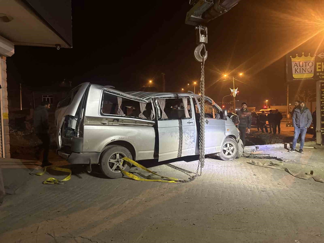IĞDIR’DA TRAFİK KAZASI:2 YARALI