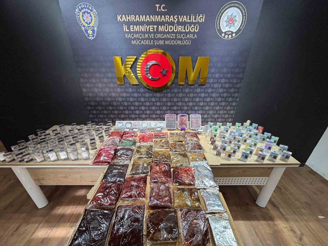 KAHRAMANMARAŞ'TA DÜZENLENEN UYUŞTURUCU OPERASYONUNDA 1 KİŞİ TUTUKLANDI