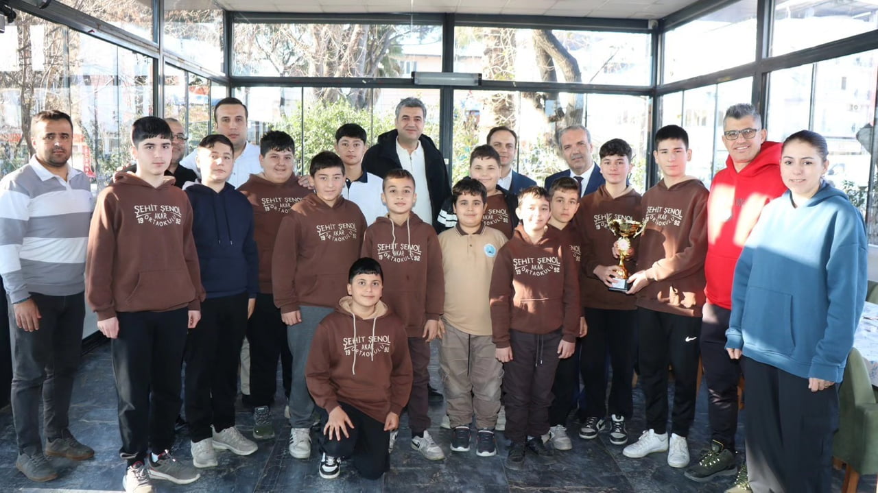 KARPUZLU KAYMAKAMLIĞI, AYDIN BİRİNCİSİ OLAN ŞEHİT ŞENOL AKAR ORTAOKULU YILDIZ ERKEKLER VOLEYBOL...