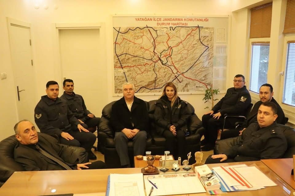 KAYMAKAM İLHAN YENİ YILDA KOLLUK KUVVETLERİ İLE BİR ARAYA GELDİ