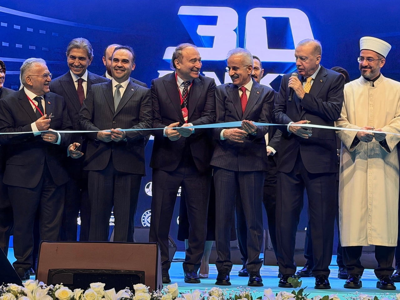 KAYSERİ BÜYÜKŞEHİR BELEDİYE BAŞKANI DR. MEMDUH BÜYÜKKILIÇ, CUMHURBAŞKANI RECEP TAYYİP ERDOĞAN İLE...