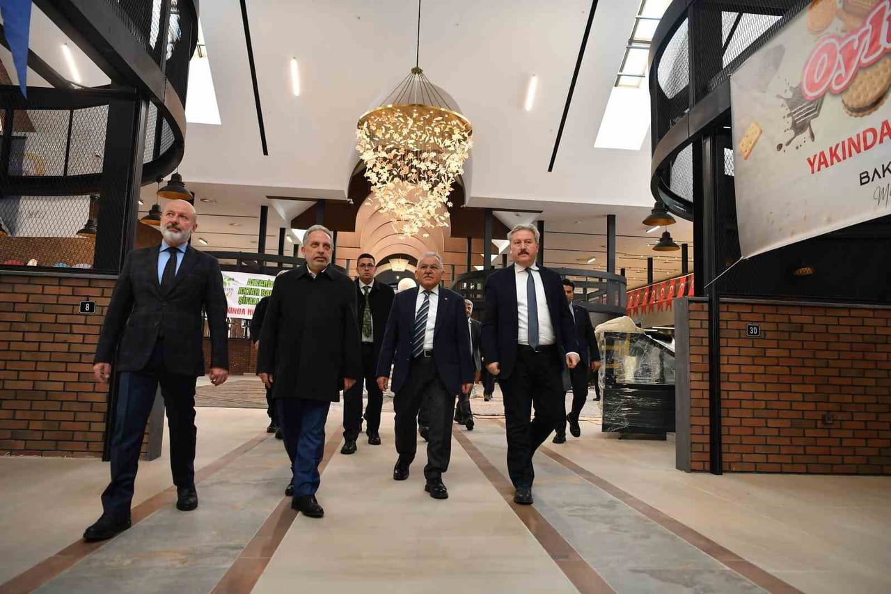 KAYSERİ BÜYÜKŞEHİR BELEDİYE BAŞKANI DR. MEMDUH BÜYÜKKILIÇ; MELİKGAZİ BELEDİYESİ TARAFINDAN İNŞA...