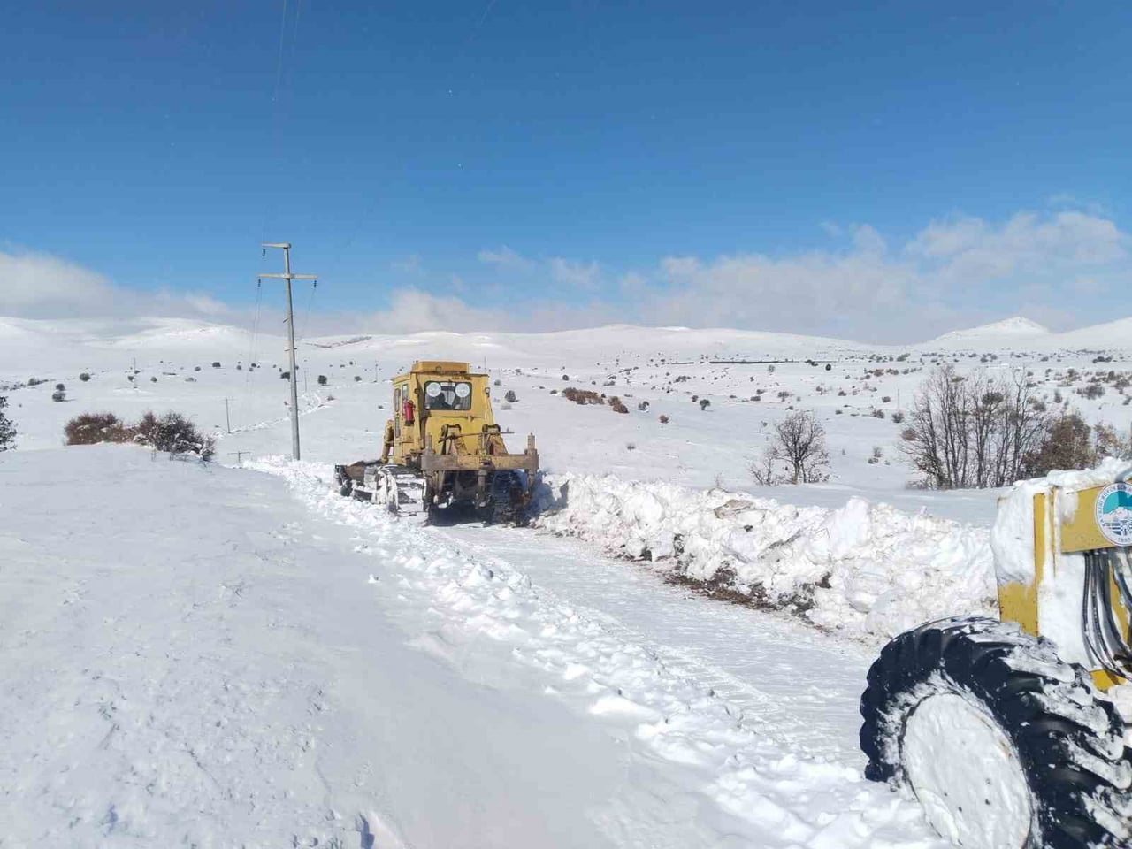 KAYSERİ BÜYÜKŞEHİR BELEDİYESİ, KAR YAĞIŞI VE TİPİ SONRASI ŞEHİR MERKEZİ VE KIRSAL MAHALLELERDE...