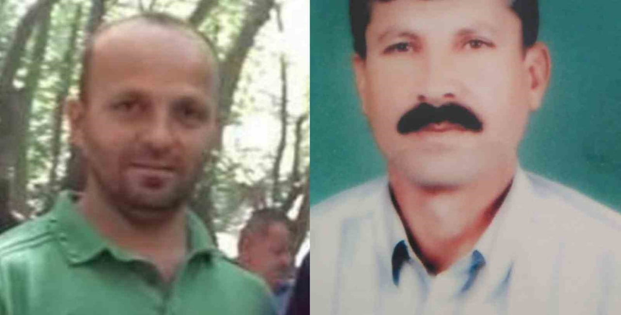 KAZADA SÜRÜCÜ  ADEM BULUT (SOLDA) İLE  İSMET DUMAN (60) OLAY YERİNDE YAŞAMINI YİTİRDİ.