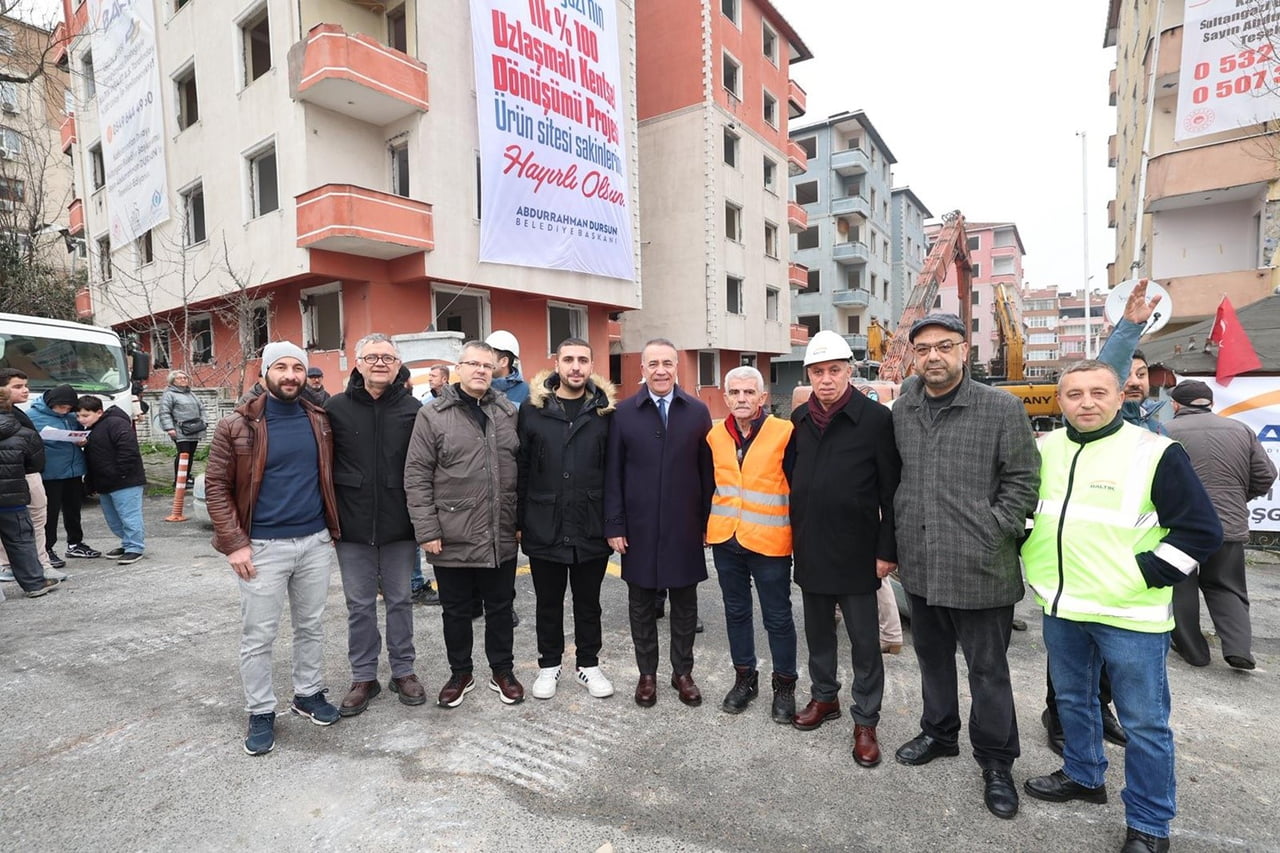 KENTSEL DÖNÜŞÜM ÇALIŞMALARINA HIZLA SÜRDÜREN SULTANGAZİ BELEDİYESİ, YÜZDE 100 VATANDAŞ MÜTEAHHİT...