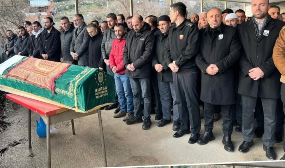 KESTEL GÖLBAŞI MAHALLESİ MUHTARI İRFAN AYDIN SON YOLCULUĞUNA UĞURLANDI