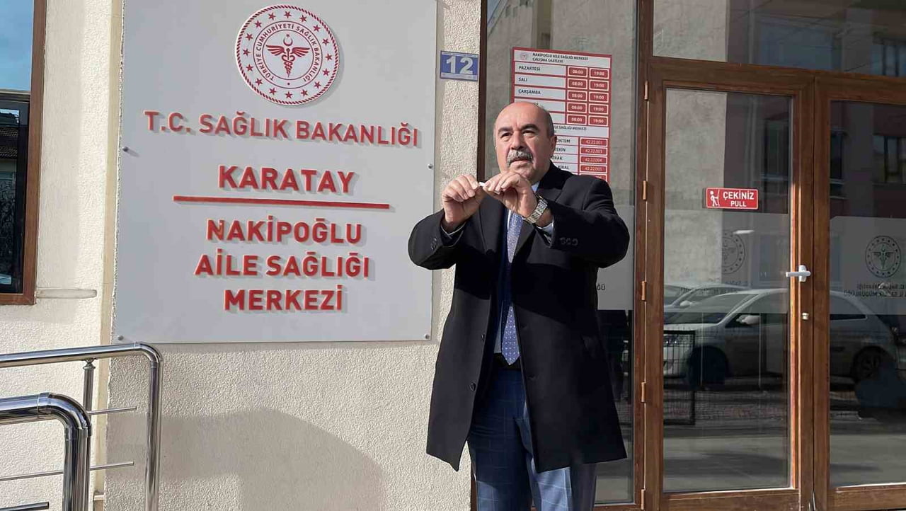 KONYA'DA YAŞAYAN 58 YAŞINDAKİ ABDULLAH ŞEN, SAĞLIKLI HAYAT MERKEZİNDEN ALDIĞI DESTEKLE YAKLAŞIK 40...