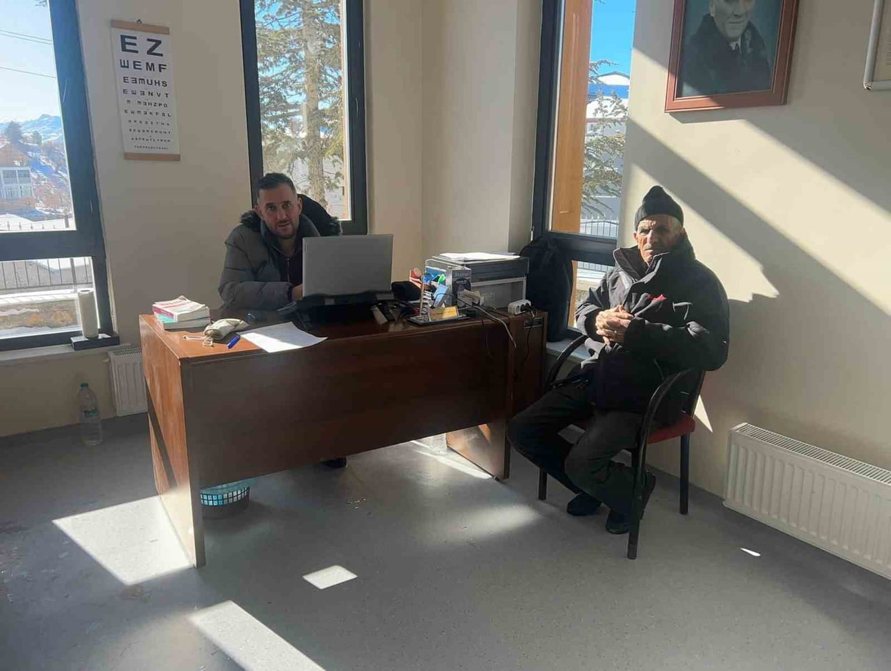 KONYA'NIN BOZKIR İLÇESİNE BAĞLI HİSARLIK MAHALLESİ, YENİ SAĞLIK OCAĞININ YAPIMI TAMAMLANMASI İLE...