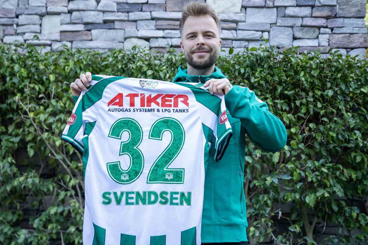 KONYASPOR, NORVEÇLİ FUTBOLCU SANDER SVENDSEN İLE 1.5 YILLIK ANLAŞMA SAĞLADI.