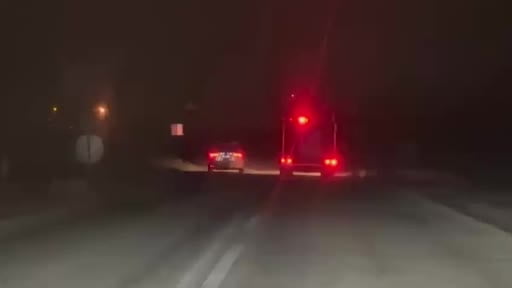 Köpeğe çarpmamak için manevra yaptı, tır şarampole devrildi: 1 yaralı