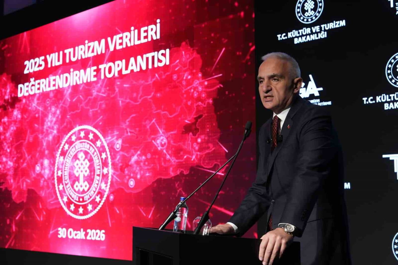KÜLTÜR VE TURİZM BAKANI MEHMET NURİ ERSOY, ‘‘2025’İ 63 MİLYON 941 BİN ZİYARETÇİYLE KAPATTIK....