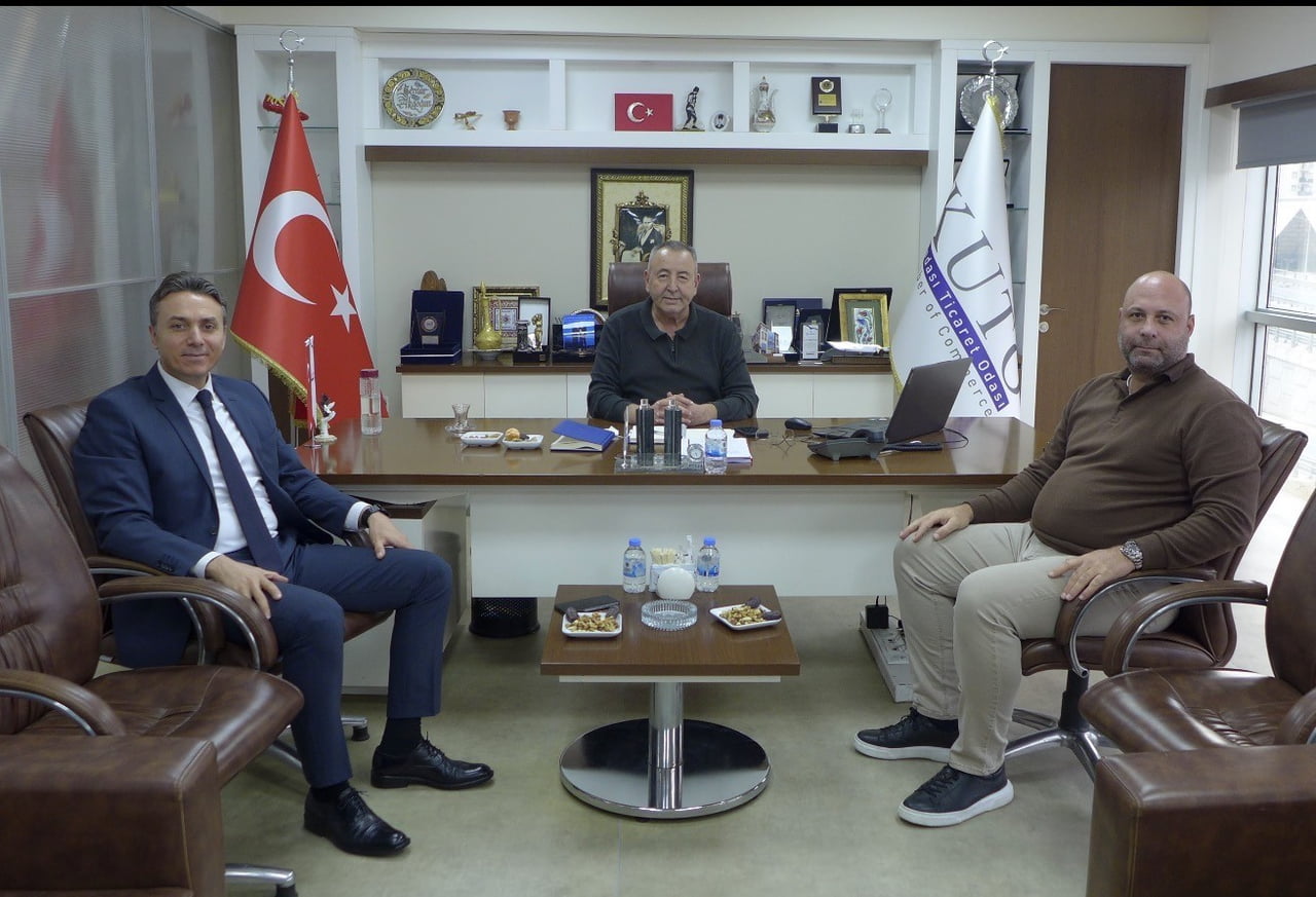 KUŞADASI İLÇE EMNİYET MÜDÜRÜ RASİM DEMİRELLİ KUŞADASI TİCARET ODASI’NA İADE-İ ZİYARETTE...