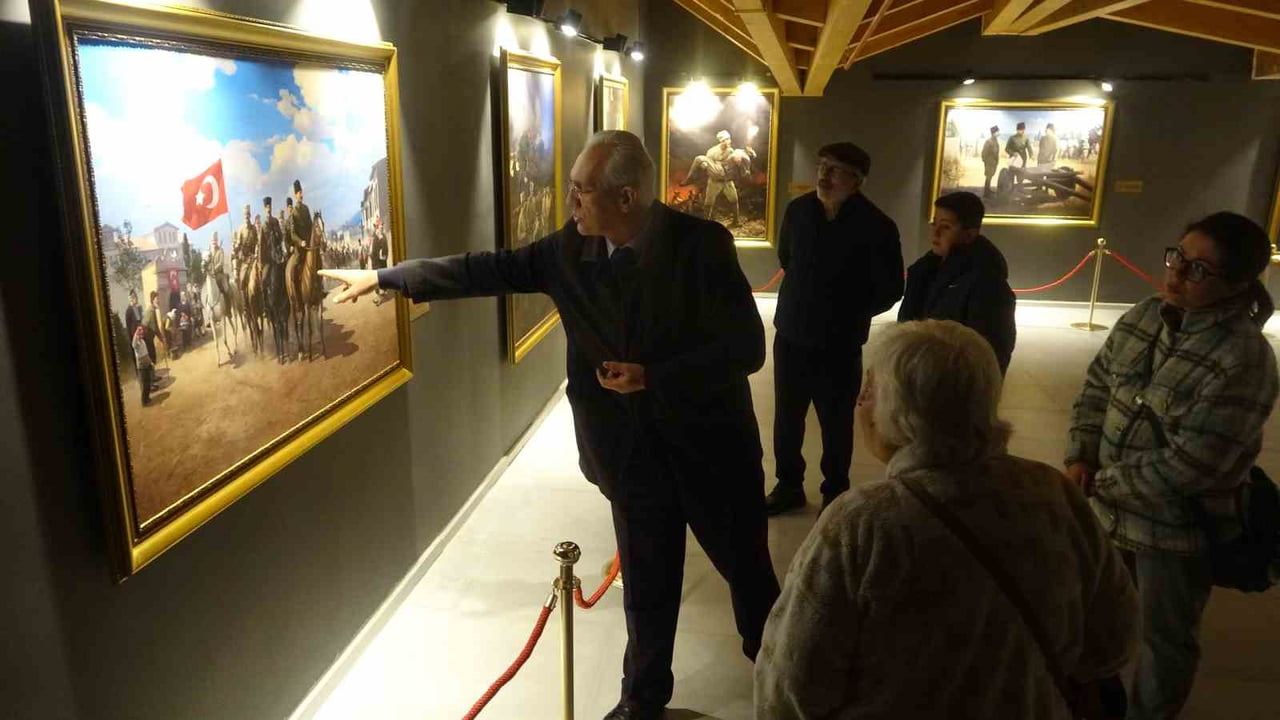 KÜTAHYA İL ÖZEL İDARESİ TARAFINDAN HAYATA GEÇİRİLEN DUMLUPINAR DİORAMA MÜZESİ, ZİYARETÇİLERİN...