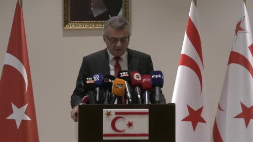 Kuzey Kıbrıs Türk Cumhuriyeti (KKTC) Cumhurbaşkanı Tufan Erhürman, Güney Kıbrıs Rum Yönetimi...