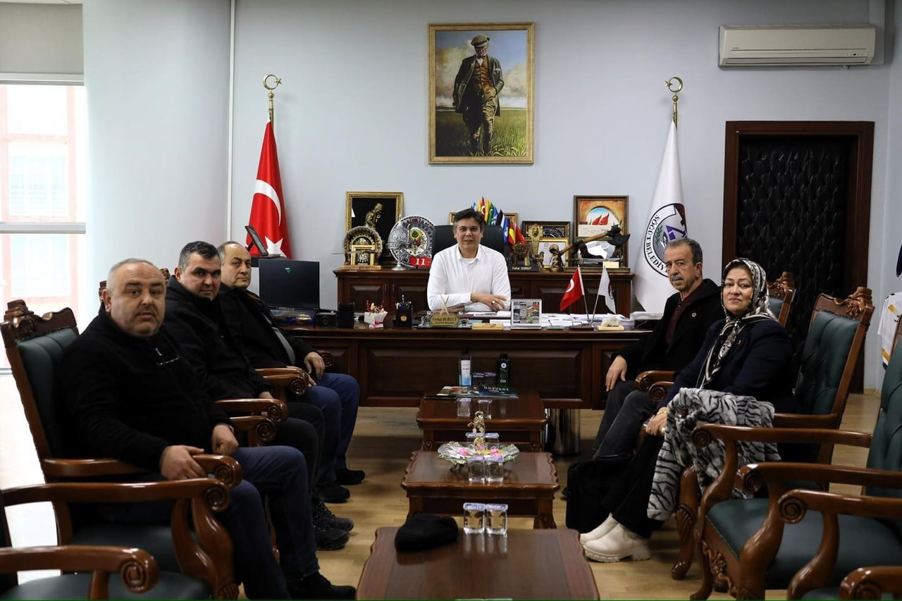 MAHALLE MUHTARLARI BAŞKAN DURGUT’LA BİR ARAYA GELDİ