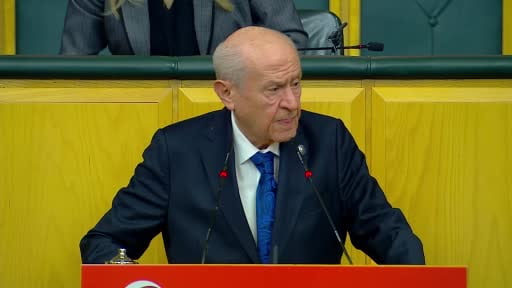MHP lideri Bahçeli: "Kan kokusu almış bir köpekbalığından daha tehlikelisi, petrol kokusu almış...