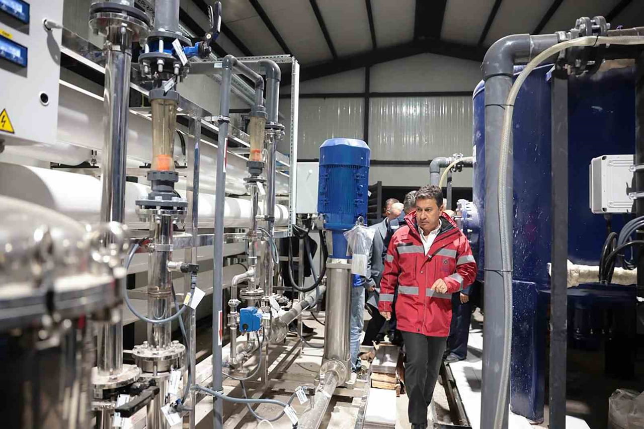 MİLAS KAZIKLI VE BOZBÜK ‘TUZLU SU ARITMA TESİSİ’ TAMAMLANDI