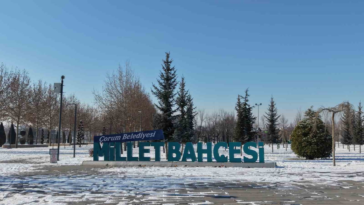 MİLLET BAHÇESİ’NDEN DRON GÖRÜNTÜLERİ