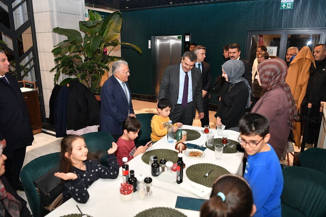 MİLLİ EĞİTİM BAKANI YUSUF TEKİN; KAYSERİ BÜYÜKŞEHİR BELEDİYE BAŞKANI DR. MEMDUH BÜYÜKKILIÇ’IN EV...