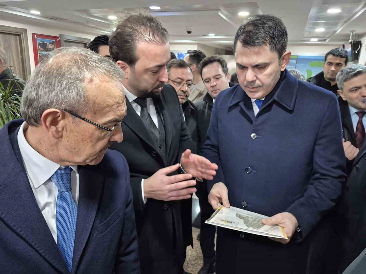 MİMDER BAŞKANI MEHMET BÜLBÜLOĞLU, ÇEVRE, ŞEHİRCİLİK VE İKLİM DEĞİŞİKLİĞİ BAKANI MURAT KURUM'A...