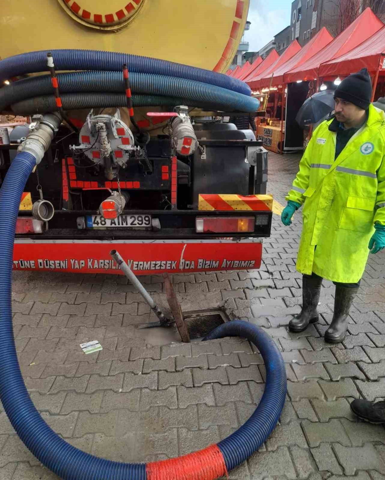MUĞLA GENELİNDE DEVAM EDEN SAĞANAK YAĞIŞ NEDENİYLE MUHTEMEL SU BASKINI, TAŞKIN VE MAZGALLARIN...