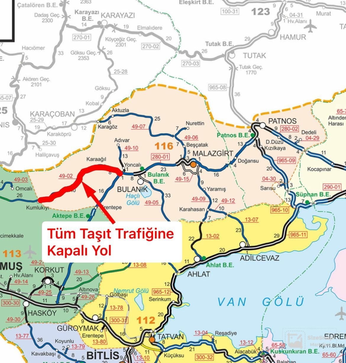 MUŞ’TA ETKİLİ OLAN YOĞUN TİPİ, ESİNTİ VE GÖRÜŞ MESAFESİNİN DÜŞMESİ NEDENİYLE BULANIK–KUMLUKIYI...