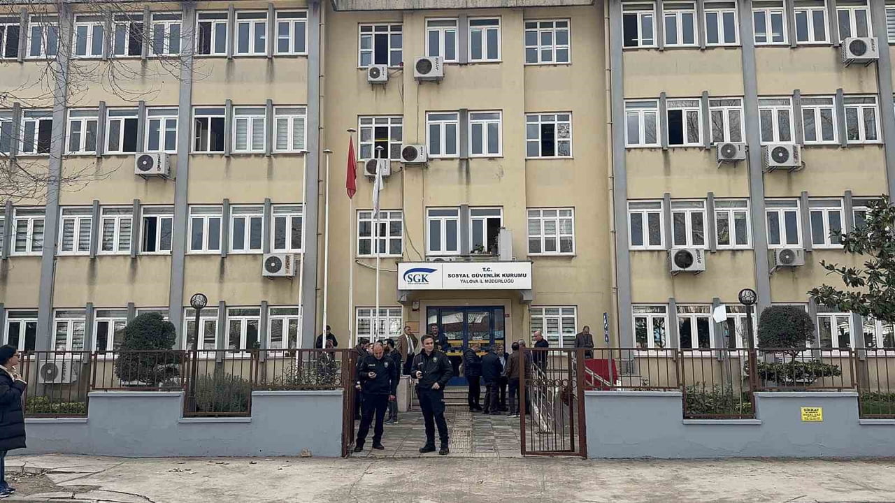 OLAY SGK İL MÜDÜRLÜĞÜ BİNASINDA YAŞANDI