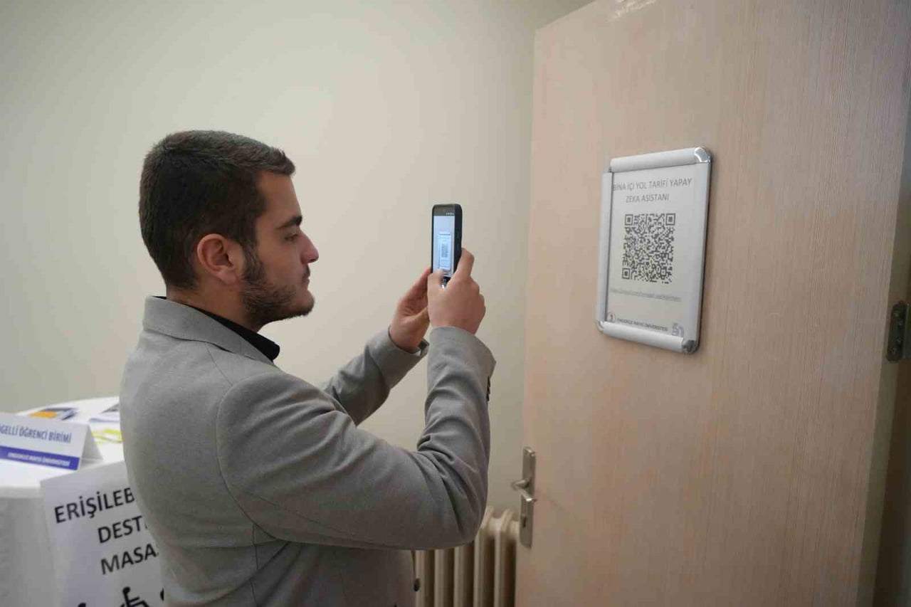 ONDOKUZ MAYIS ÜNİVERSİTESİ (OMÜ), GÖRME ENGELLİ BİREYLERİN KAMPÜS BİNALARINDA KİMSEYE İHTİYAÇ...