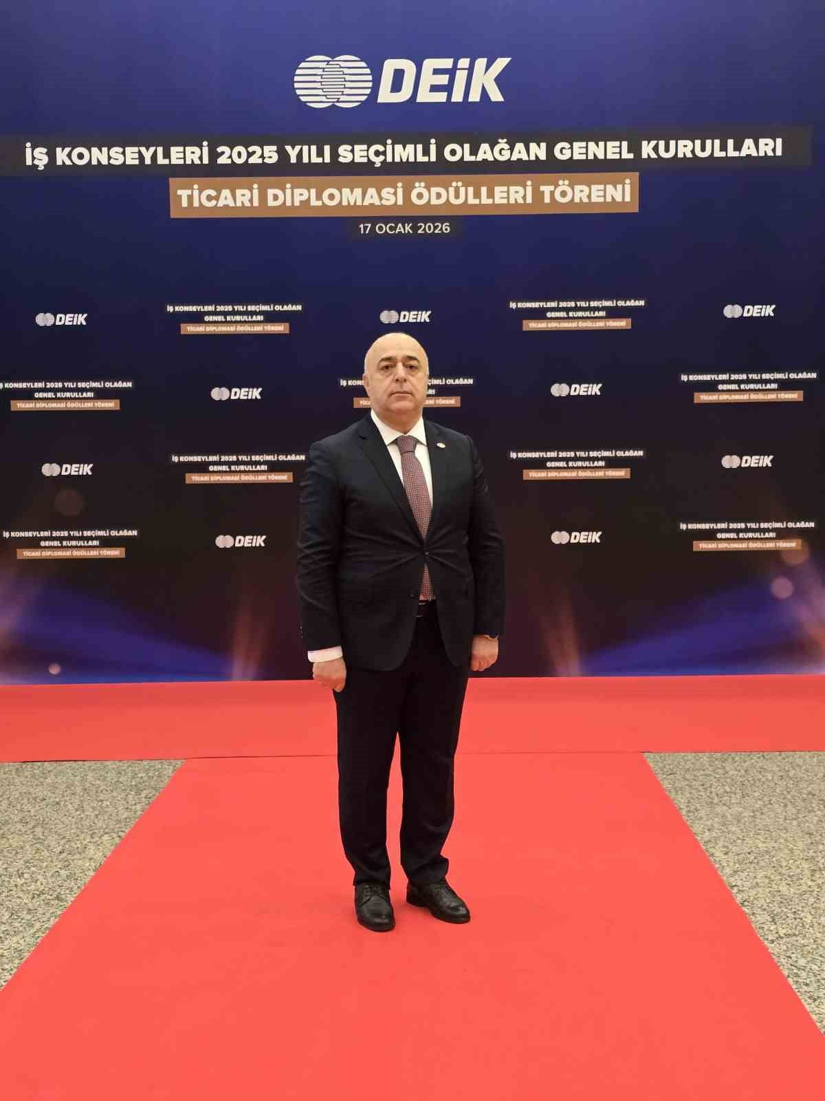 OSMAN ÇALIŞKAN, DEİK TÜRKİYE-GÜRCİSTAN İŞ KONSEYİ BAŞKANLIĞINA ÜÇÜNCÜ KEZ...