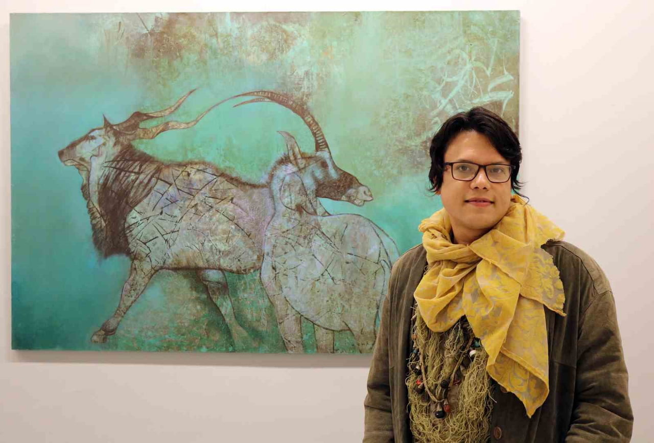 RESSAM CENK MISIRLIOĞLU, SANKO SANAT GALERİSİ’NDE SERGİ AÇTI