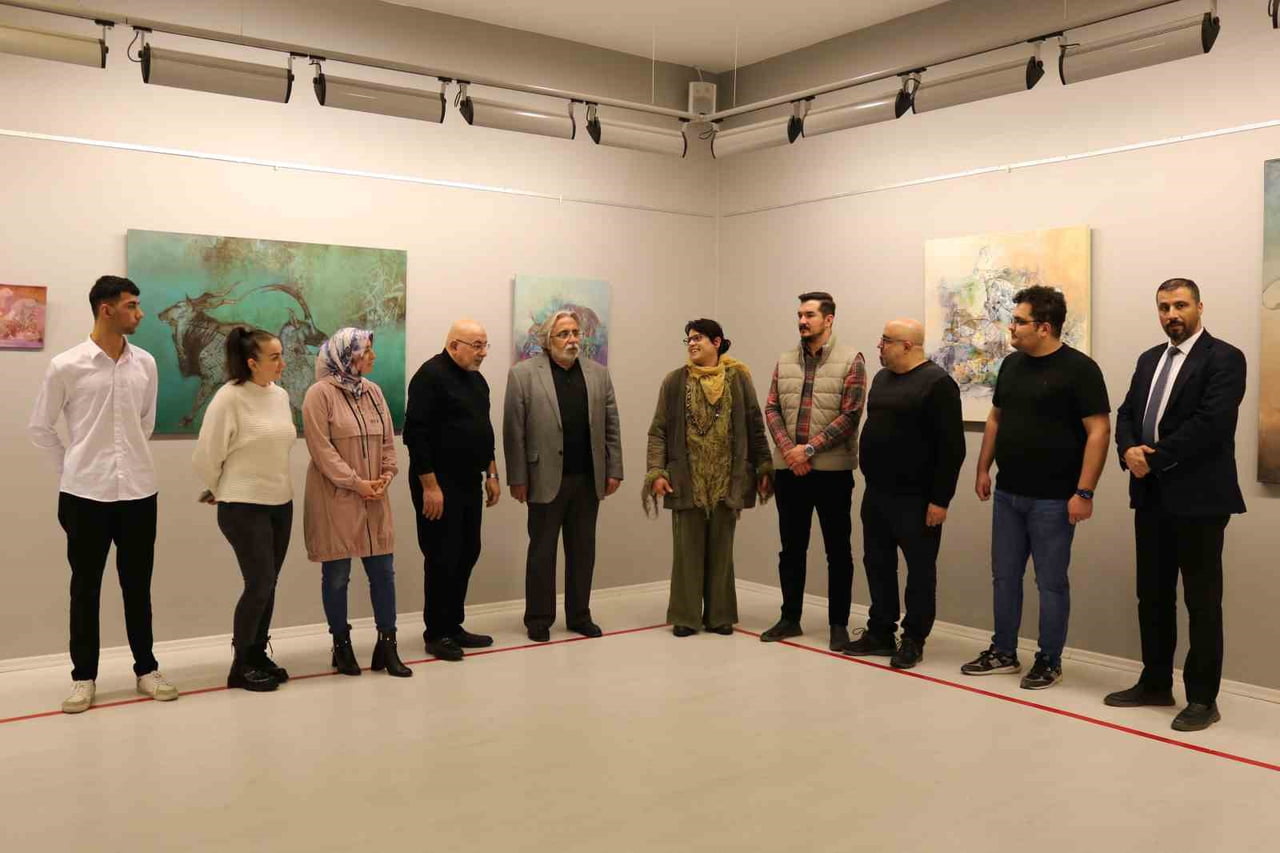 RESSAM CENK MISIRLIOĞLU, SANKO SANAT GALERİSİ’NDE SERGİ AÇTI