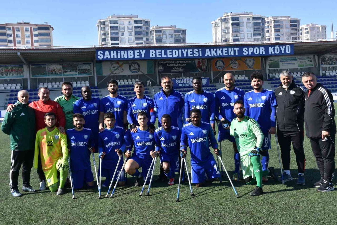 ŞAHİNBEY AMPUTE ÇIKIŞINI SÜRDÜRÜYOR