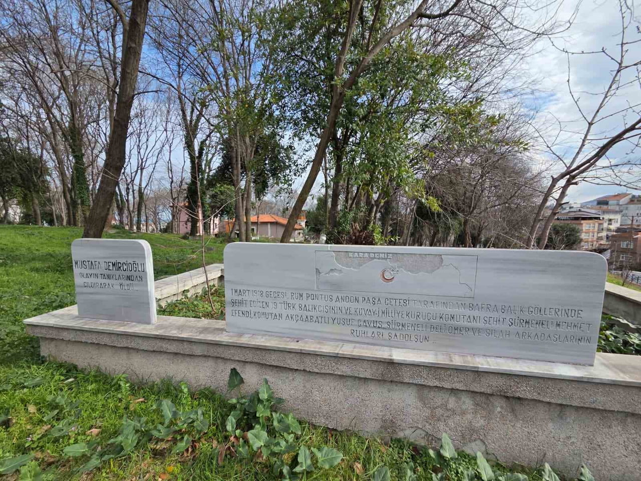 SAMSUN’DA, RUM PONTUS ANDON PAŞA ÇETESİ TARAFINDAN 1918 YILINDA KATLEDİLEN 19 BALIKÇI İLE OLAYIN...