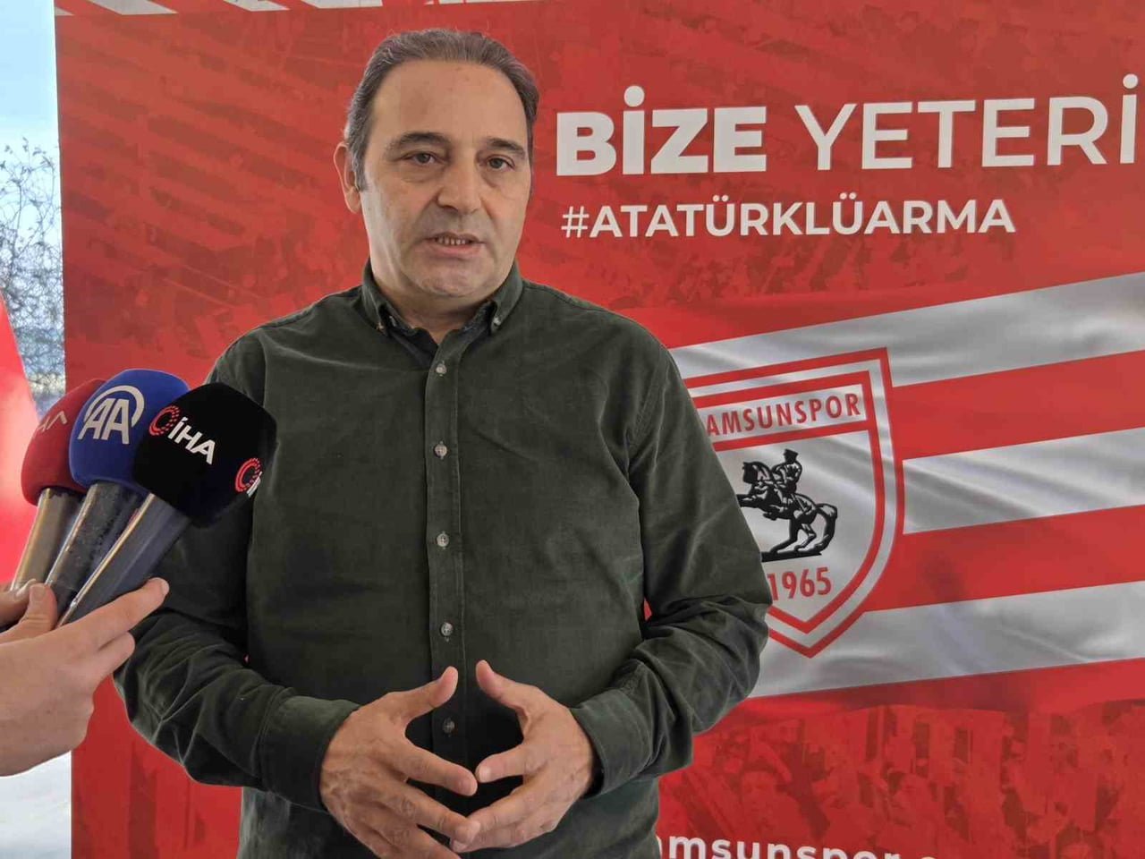 SAMSUNSPOR FUTBOL DİREKTÖRÜ FUAT ÇAPA, LİGİN İLK YARISININ ARDINDAN YAPTIĞI AÇIKLAMADA...
