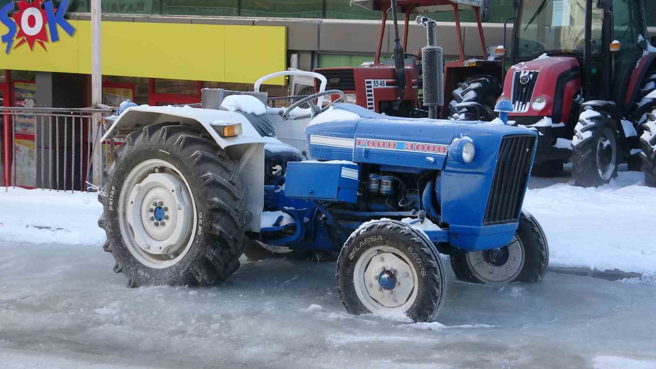 SİBİRYA SOĞUKLARININ ETKİLİ OLDUĞU DOĞU ANADOLU BÖLGESİ'NDE, ARDAHAN'IN GÖLE İLÇESİNDE EN DÜŞÜK...