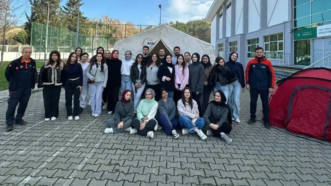 SİNOP AFET VE ACİL DURUM YÖNETİMİ BAŞKANLIĞI (AFAD) TARAFINDAN SİNOP'UN TÜRKELİ İLÇESİNDE...