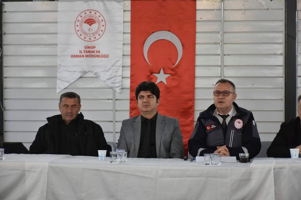 SİNOP’TA ÜRETİCİLERE YÖNELİK BİLGİLENDİRME TOPLANTILARI KAPSAMINDA TARIMSAL DESTEKLER, ÜRETİM...