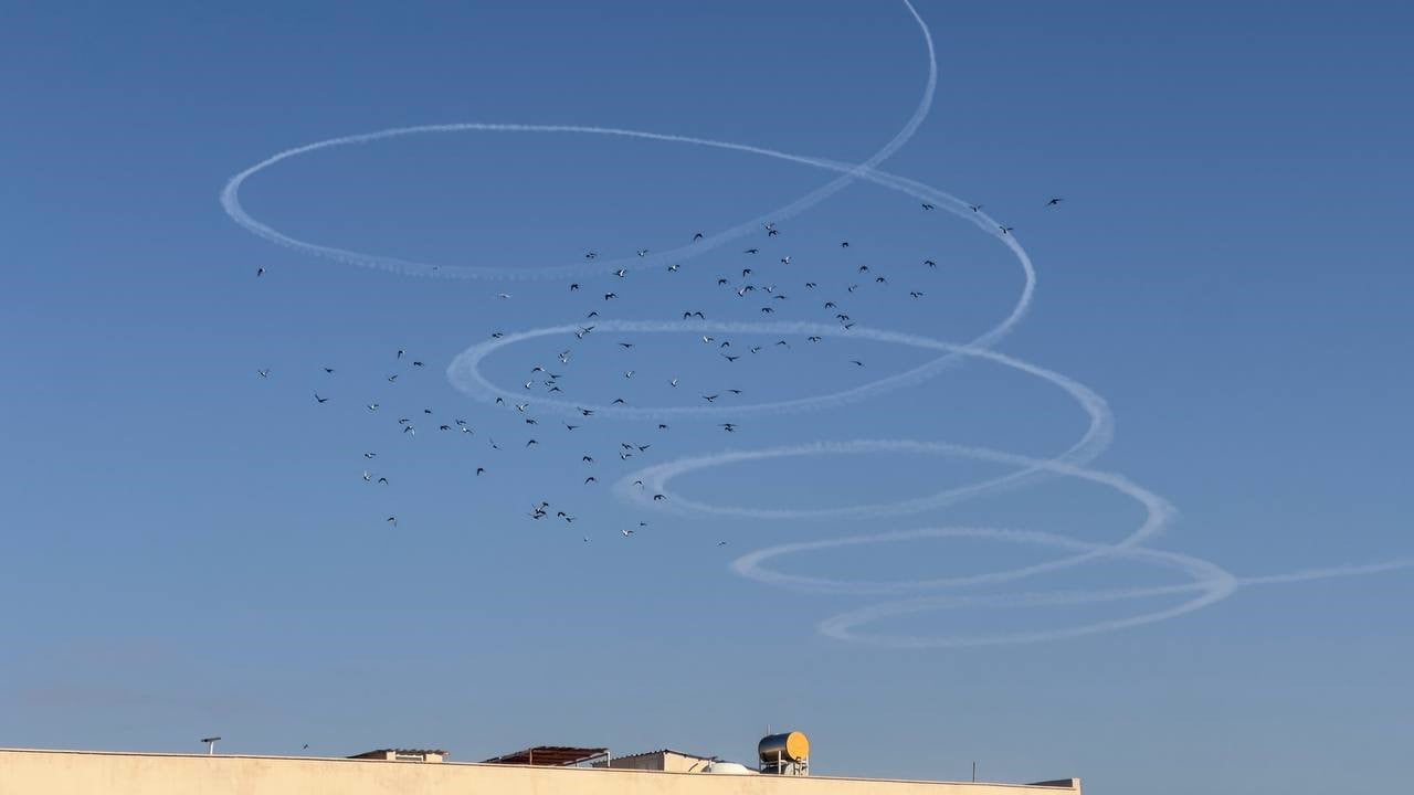 SURİYE SINIRINDA İLGİNÇ GÖRÜNTÜ