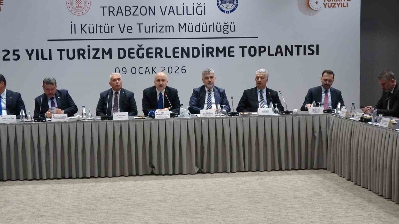 TRABZON’DA 2025 YILI TURİZM DEĞERLENDİRME TOPLANTISI TRABZON MİLLETVEKİLLERİNİN KATILIMIYLA...