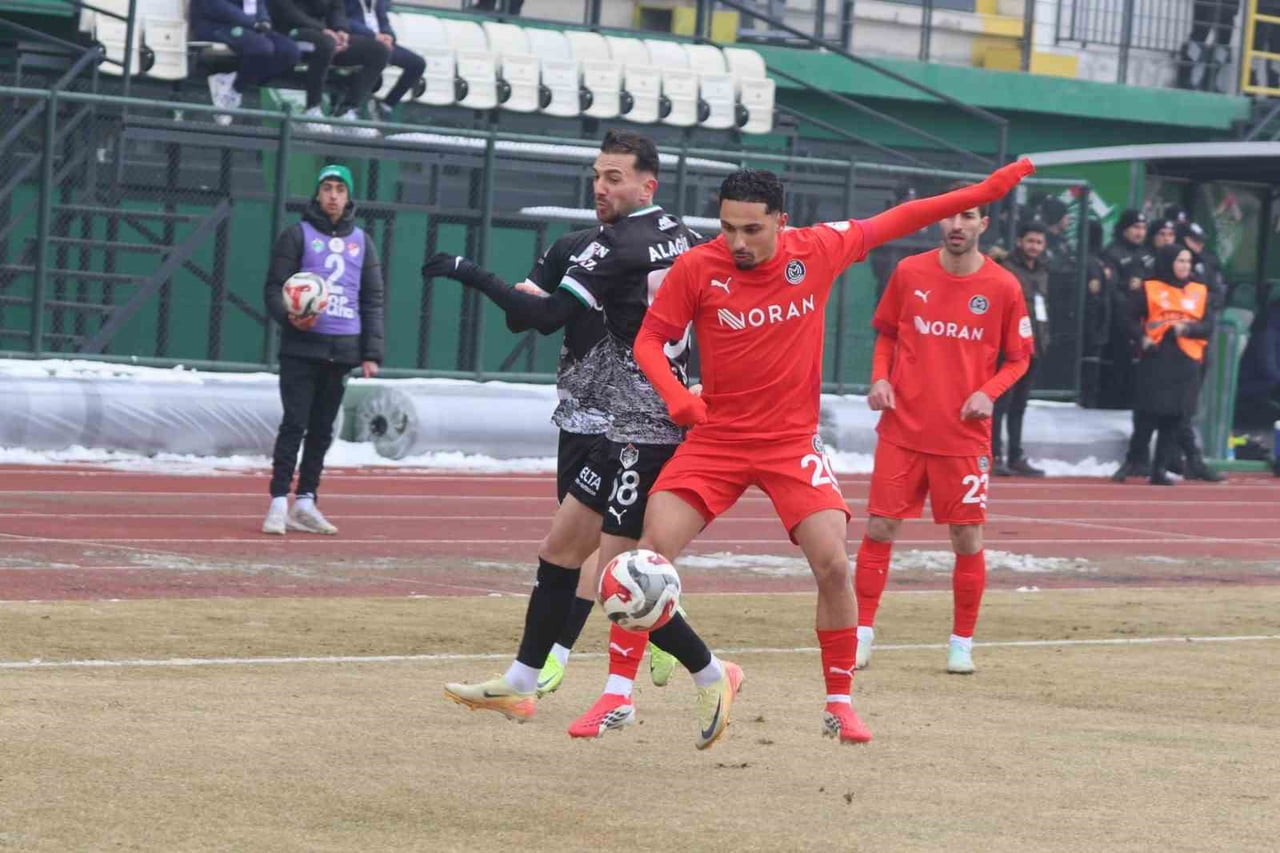 TRENDYOL 1. LİG'İN 23. HAFTASINDA ALAGÖZ HOLDİNG IĞDIR FK EVİNDE KARŞILAŞTIĞI MANİSA FK İLE 0-0...
