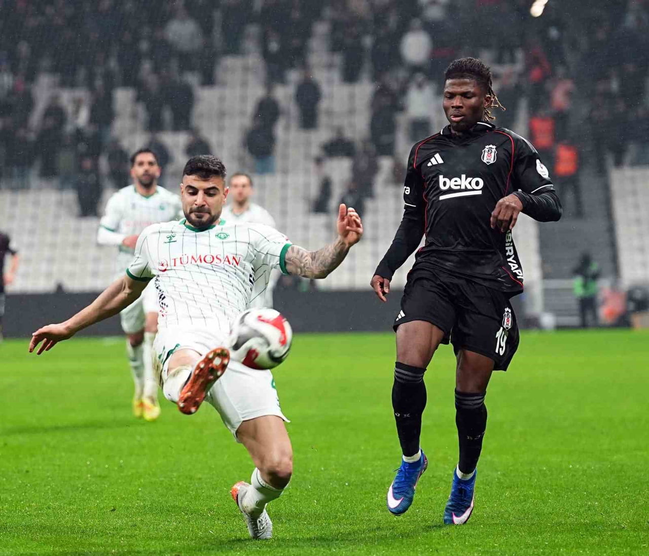 TRENDYOL SÜPER LİG’İN 20. HAFTASINDA BEŞİKTAŞ, SAHASINDA KARŞILAŞTIĞI KONYASPOR'U 2-1 MAĞLUP...