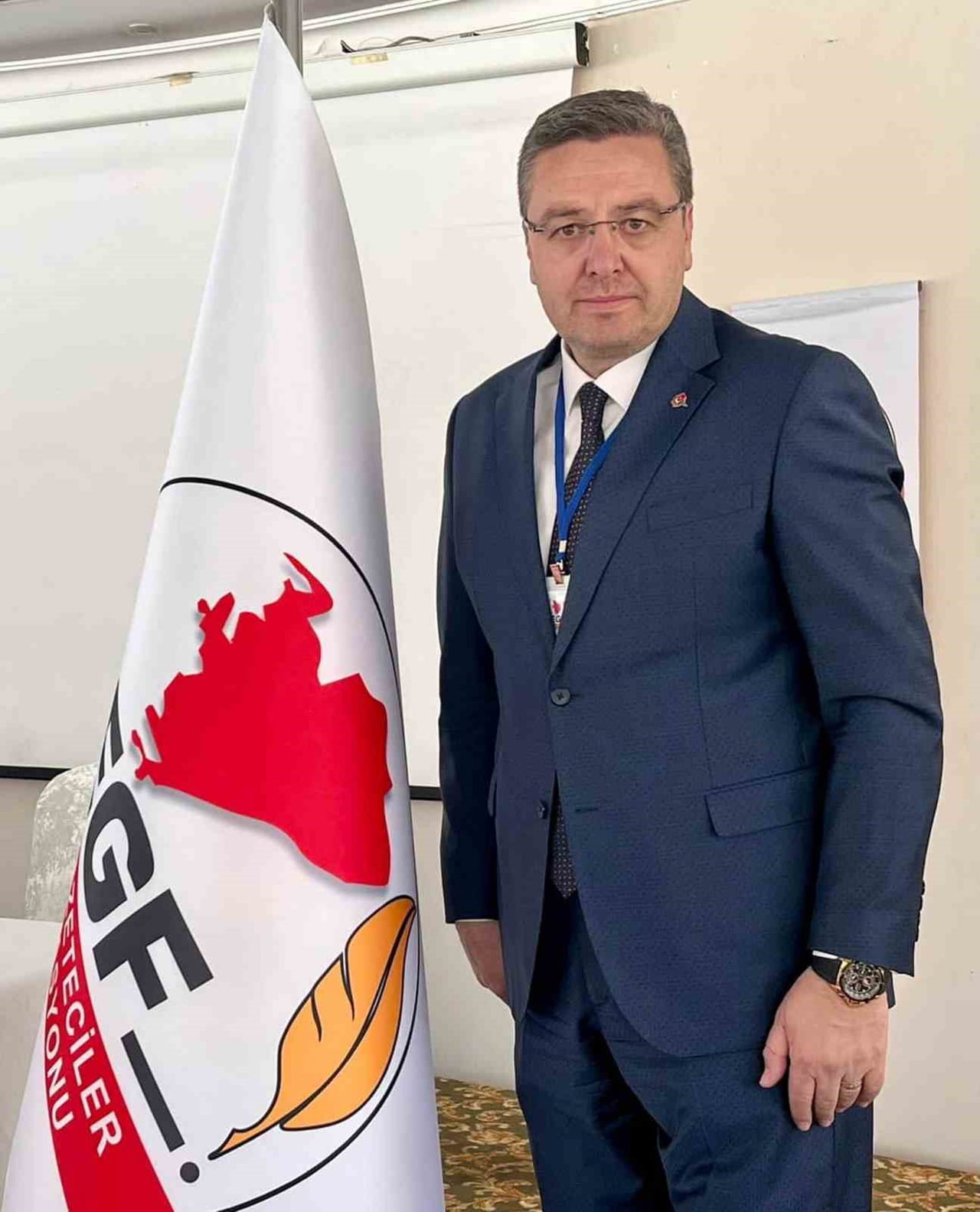 TÜRKİYE GAZETECİLER KONFEDERASYONU GENEL BAŞKAN YARDIMCISI VE EGE GAZETECİLER FEDERASYONU GENEL...