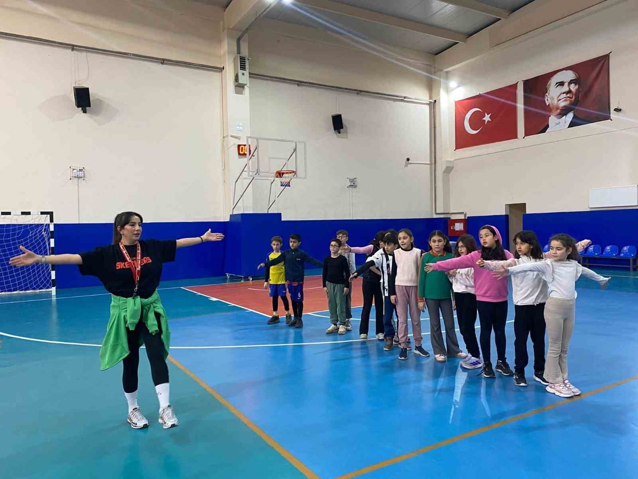 TÜRKİYE SPORTİF YETENEK TARAMASI VE SPORA YÖNLENDİRME ALTYAPI PROJESİ ÇERÇEVESİNDE AYDIN’DA...