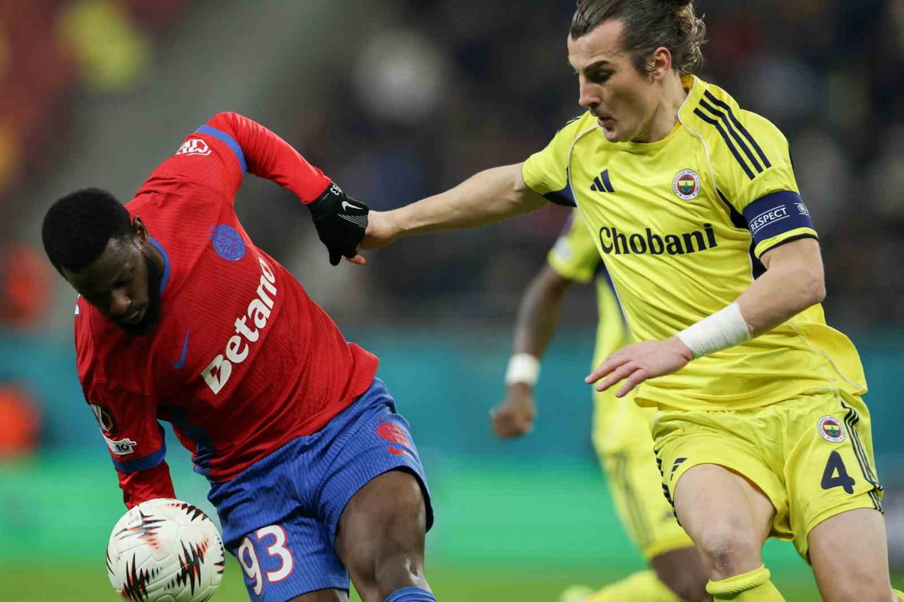 UEFA AVRUPA LİGİ'NİN SON HAFTASINDA DEPLASMANDA RUMEN EKİBİ FCSB İLE 1-1 BERABERE KALARAK LİG...