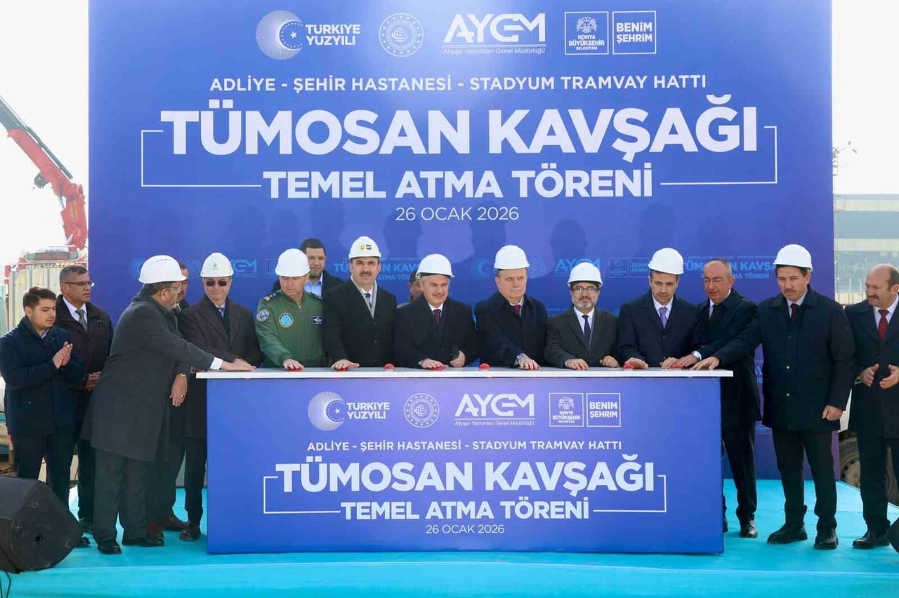 ULAŞTIRMA VE ALTYAPI BAKANLIĞI İLE KONYA BÜYÜKŞEHİR BELEDİYESİ TARAFINDAN YÜRÜTÜLEN STADYUM-ŞEHİR...