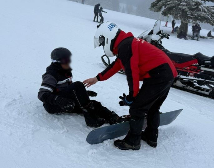 ULUDAĞ KAYAK MERKEZİ'NDE 19-25 OCAK 2026 TARİHLERİ ARASINDA MEYDANA GELEN 71 KAZAEN YARALANMA VE...