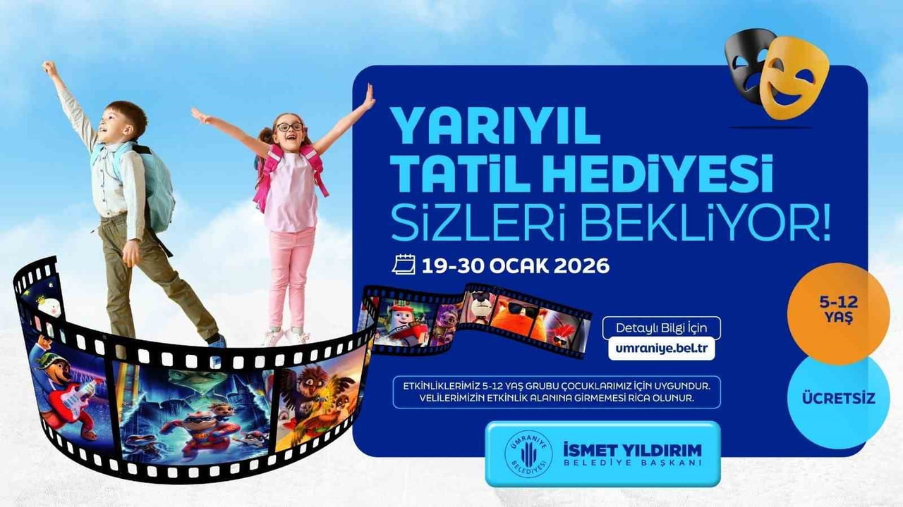 ÜMRANİYE BELEDİYESİ, 5-12 YAŞ ARASI ÇOCUKLAR İÇİN HAZIRLADIĞI KÜLTÜR VE SANAT DOLU ETKİNLİK...