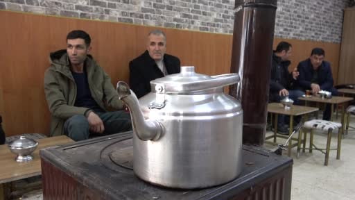 Van’da soba üzerinde demlenen kış çayları ilgi görüyor