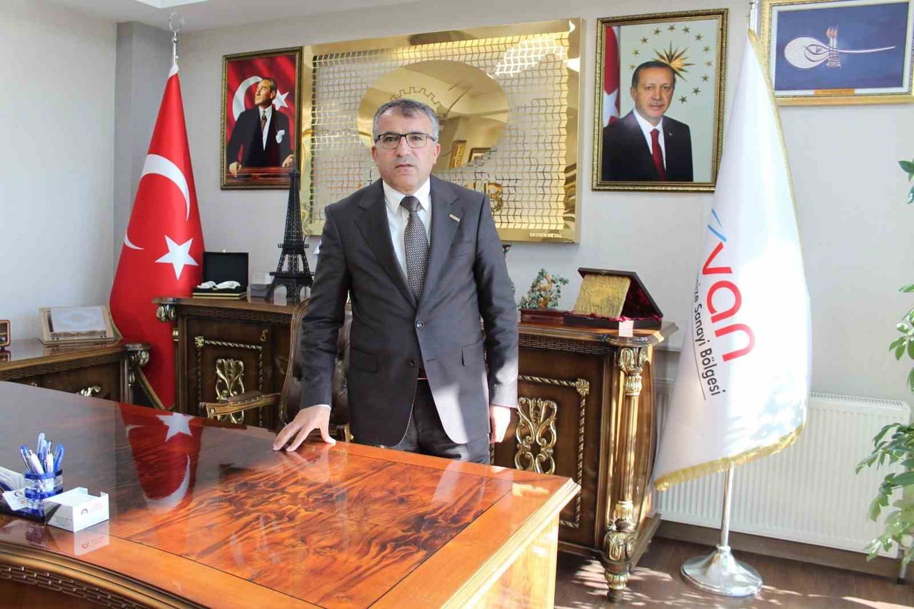 VAN ORGANİZE SANAYİ BÖLGESİ (OSB) YÖNETİM KURULU BAŞKANI MEMET ASLAN, SON YILLARDA YATIRIM...