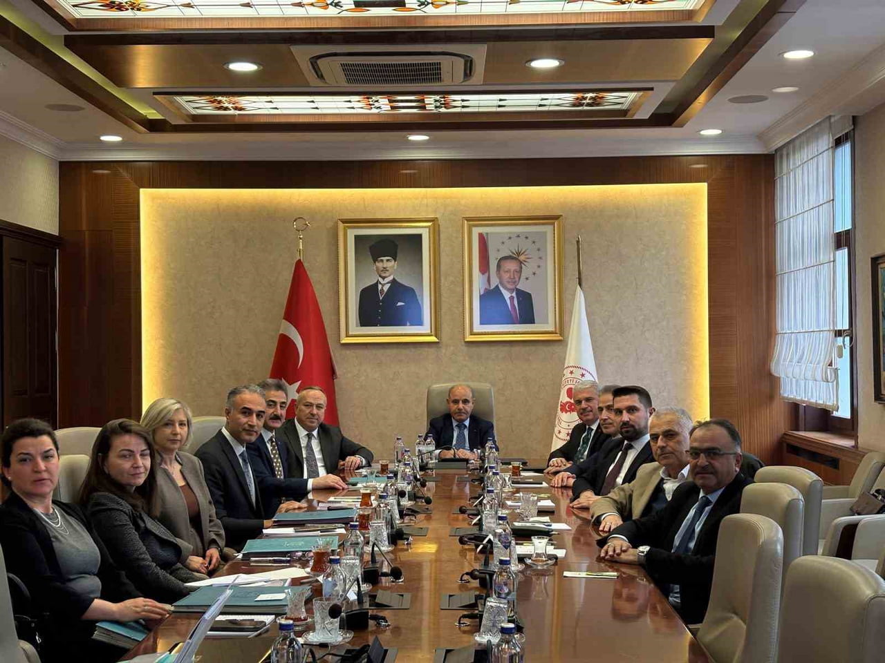 VİLAYETLER BİRLİĞİ OCAK AYI ENCÜMEN TOPLANTISI, BİRLİK BAŞKANI VE İÇİŞLERİ BAKAN YARDIMCISI SAYIN...